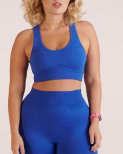 Top Lupo Seamless Basic Nadador c/Bojo Azul Anil - 71856 2783