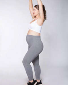 Calça Legging Lupo LSport Mom Mescla Cinza - 71570 8000