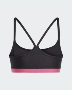 Top Adidas Latin Fit Colorblock Preto/Rosa - HY3349 na internet