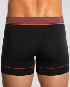 Cueca Lupo Boxer Microfibra sem Costura Preta - 00766 007 9990 - comprar online