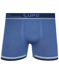 Cueca Lupo Boxer Microfibra sem Costura Azul - 00766 013 2370