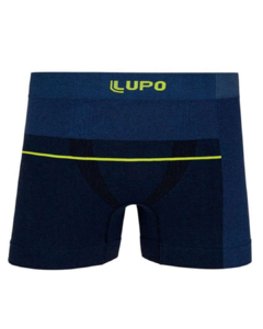 Cueca Lupo Boxer Microfibra sem Costura Azul - 00441 014 2373