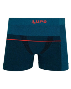 Cueca Lupo Boxer Microfibra sem Costura Azul - 00441 014 2721