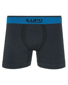 Cueca Lupo Boxer Microfibra sem Costura Grafite - 00441 006 8690