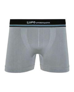 Cueca Lupo Boxer Microfibra sem Costura Cinza - 00621 008 8230