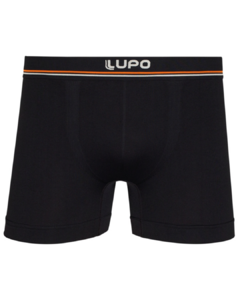 Cueca Lupo Boxer Microfibra sem Costura Preta - 00436 003 9960