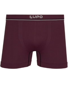 Cueca Lupo Boxer Microfibra sem Costura Vinho - 00436 003 5940