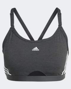 Top Suporte Leve Aeroreact Três Listras Adidas - HC7870