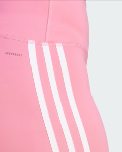 Calça Legging Adidas Essentials 3 Listras Rosa - HY4163 - USE TOUCH 