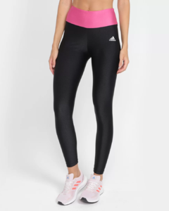 Legging Adidas Performance Latin Fit Colorblock Preta - IA7121