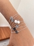 Pulseira Inicial Prata - loja online