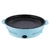 Panela elétrica multifuncional antiaderente wok 600 w mini frigideira churrasco - loja online
