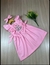 Vestido Infantil Florzinha Com Laço Lateral