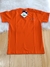 Camisa Infantil Básica Gola Careca Laranja