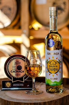 Cachaça Estação da Cana Ouro 500ml