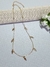 Colar Choker Folhinhas Folheado Ouro 18k - Coleção Bijoux - comprar online