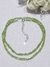 Colar Choker Pedras Naturais Peridoto com Prata 925k - comprar online