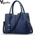 Bolsas Femininas de Couro PU Femininas Bolsas de Ombro - comprar online