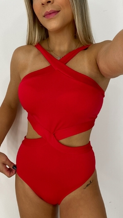 Body maiô Búzios Vermelho