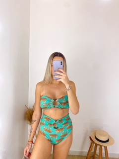 Bikini hot pants Animal print - comprar online