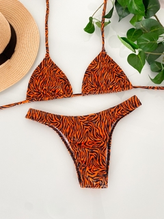 Bikini Simples animal print