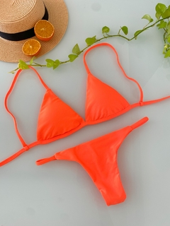 Bikini Gloss Laranja neon