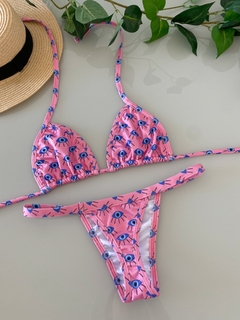 Bikini Marquinha de fita Estampa - comprar online