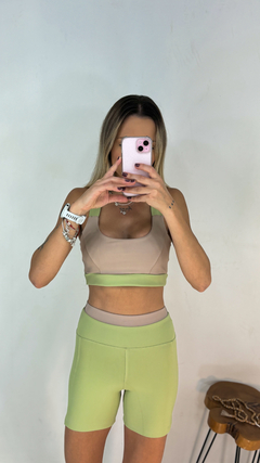 Conjunto short Monique Bege - comprar online