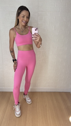 Conjunto calça basic Rosa Chiclete - loja online