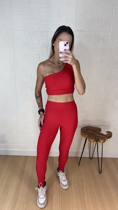 Conjunto Comfort Calça Nula Manga Vermelho - comprar online