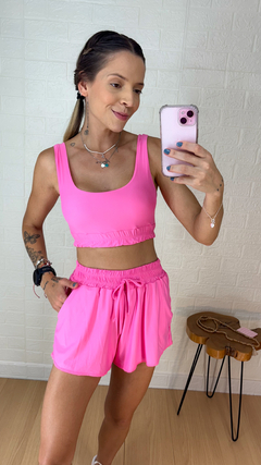 Imagem do Conjunto Short Comfort Rosa Chiclete