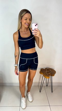 Conjunto short Gabi Preto - comprar online