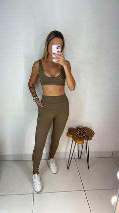 Conjunto calça Julia Capuccino