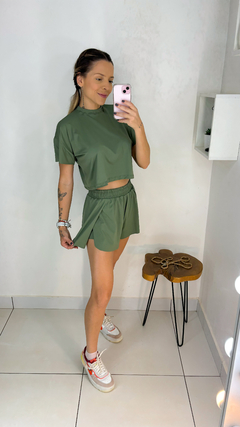 Conjunto Vibe Verde Militar