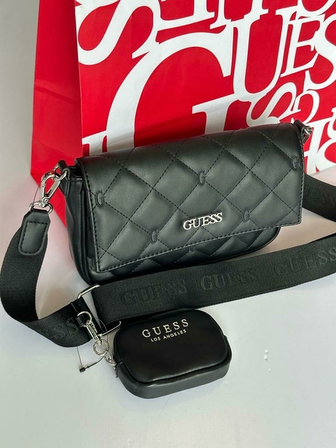 Bolsa crossbody guess discount negra