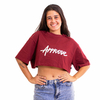 Cropped Approve Bold New Classic Vermelho