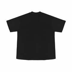 Camiseta Thug Nine Oversized Bold Puff Preto 24010164 - comprar online