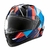 Casco MAC Bass Nirvana Negro Azul Rojo