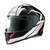 Casco MAC Speed SUZUKA Negro Blanco Rojo