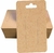Imagem do Cartelas Para Laços em Kraft Personalizada 100 Pçs 7,5 x 12cm