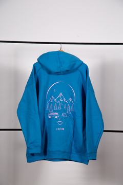 Hoodie Oversize Wildlife con Rosa - comprar online