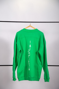 Buzo Oversize Nature Verde - comprar online