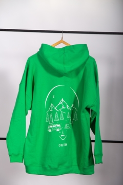 Hoodie Oversize Wildlife Verde - comprar online