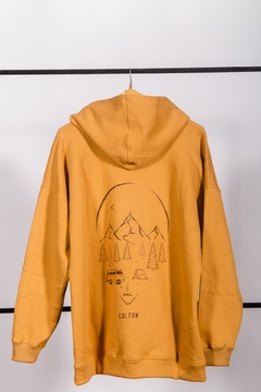 Hoodie Oversize Wildlife Marrón