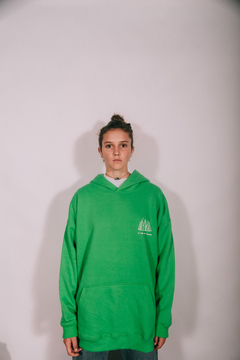 Hoodie Oversize Wildlife Verde en internet