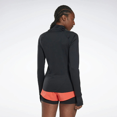 REMERA ML WN RUNNING 1/4 ZIP (HI6934) - comprar online