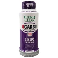 Jugo Herbal Clean Qcarbo 16 Varios Sabores