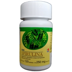 Spirulina 120 Tabletas de 250 mg