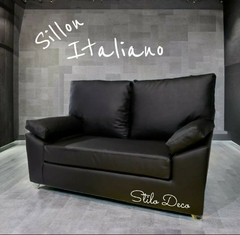 SILLON ITALIANO 2 CUERPOS