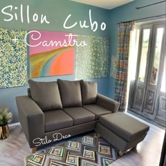 SILLON CUBO 3 CUERPOS + CAMASTRO